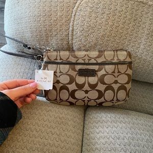 Coach medium wristlet